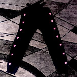 Black Side Cut Sweatpants